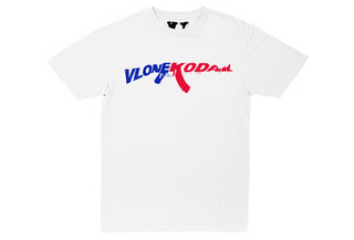 Kodak Black x Vlone 47 Tee White