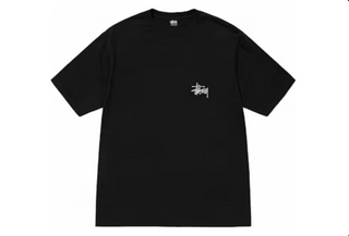 Stussy Basic Pigment Dyed Tee Black