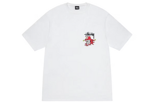 Stussy Joker Tee White