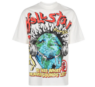 Hellstar Heaven On Earth Tee White