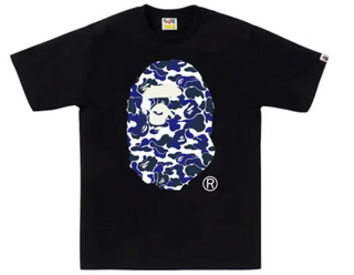 BAPE Online Exclusive Big Ape Head Bapec Tee Black