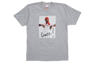 Supreme Gucci Mane Tee Grey