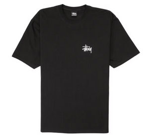 Stussy Basic Pigment Dyed Tee Black