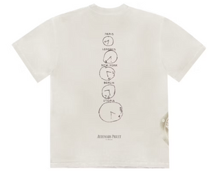 Travis Scott CJ X Audemars Piguet Time Zones Tee White
