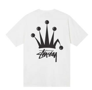 Stussy Regal Crown Tee White