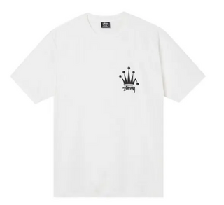 Stussy Regal Crown Tee White