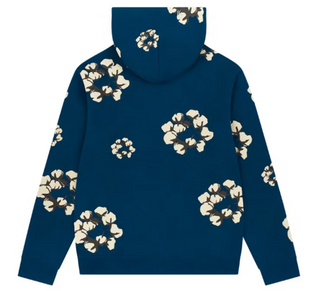 Denim Tears X CPFM Cactus Tears Wreath Hoodie Navy