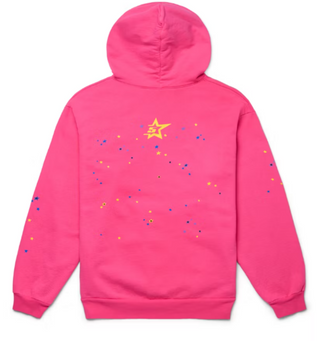Sp5der P*NK V2 Hoodie Pink