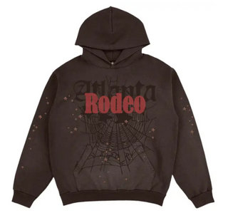 Travis Scott Cactus Jack x Sp5der Days Before Rodeo Hoodie Brown