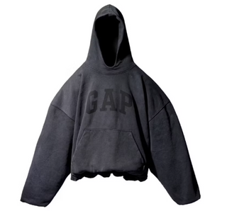 Yeezy Gap Engineered By Balenciaga Dove Hoodie Washed Black