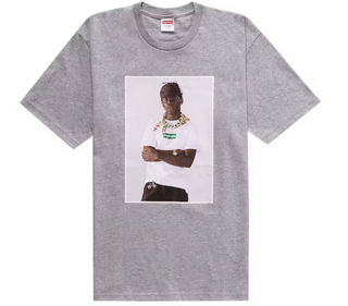 Supreme Tyler The Creator Tee Heather Grey