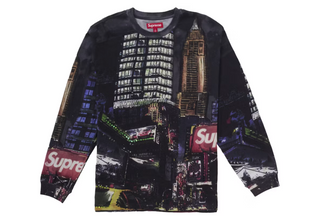 Supreme Skyline Sequin L/S Top Night