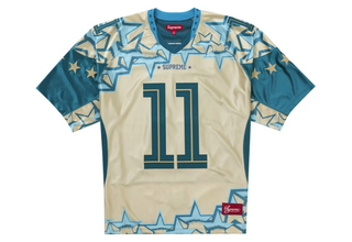 Supreme Stars Football Jersey Gold