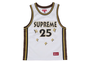 Supreme All Star Basketball Jersey White