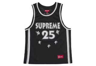 Supreme All Star Basketball Jersey Black