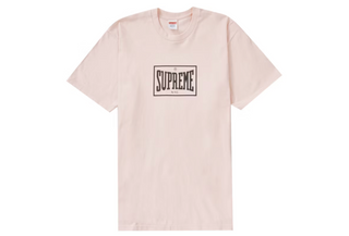 Supreme Warm Up Tee Pale Pink