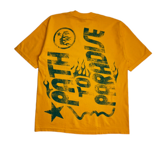 Hellstar Jesus Emblem Tee Orange