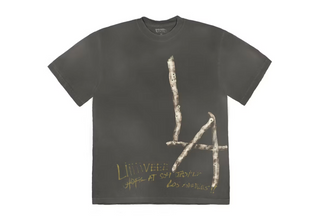 Travis Scott Utopia Is In Los Angeles Tee Black