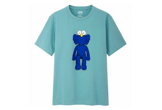 KAWS x Uniqlo Blue BFF Tee Green