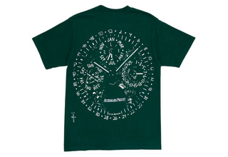 Travis Scott CJ x Audemars Piguet Watch Face Tee Green