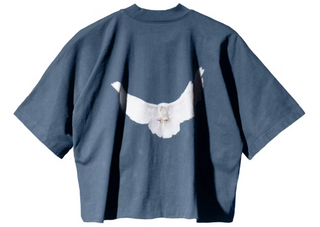 Yeezy Gap No Seam Dove Tee Dark Blue