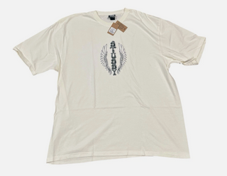 Stussy Web Wings Pig. Dyed Tee Natural