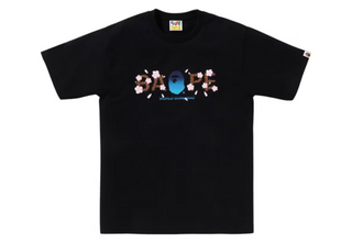 BAPE Sakura Tee Black