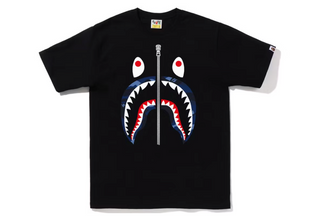BAPE Color Camo Shark Tee (FW22) Black/Blue