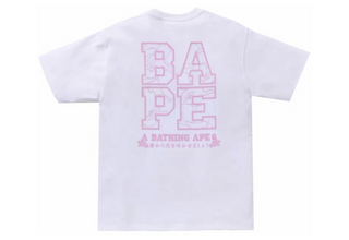 BAPE Sakura Photo Ape Head Tee (SS24) White