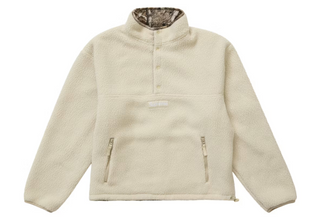 Supreme Polartec Shearling Reversible Pullover (FW24) TrueTimber HTC Fall Camo