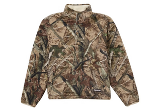 Supreme Polartec Shearling Reversible Pullover (FW24) TrueTimber HTC Fall Camo