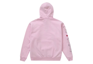 Supreme Nike Hooded Sweatshirt Light Pink