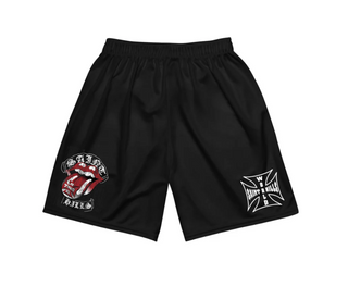 Saint Hills Tour Mesh Shorts Black