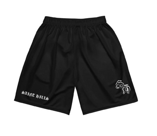 Saint Hills Mesh Shorts Black/White