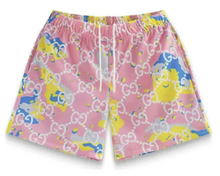 Bravest Studios Shorts Gucci Pink Camo