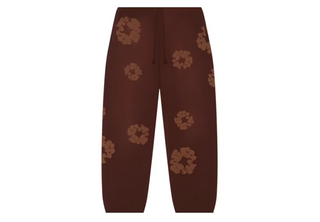 Denim Tears Mono Cotton Wreath Sweatpants Brown
