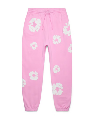 Denim Tears The Cotton Wreath Sweatpants Pink