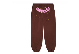 Sp5der Classic Sweatpants Brown
