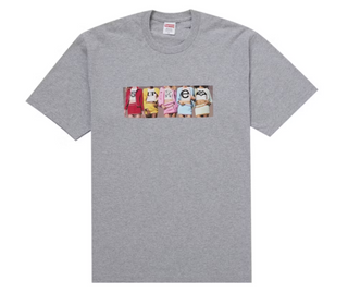 Supreme Girls Tee Heather Grey