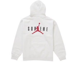 Supreme Jordan Hooded Sweatshirt (FW24) Ash Grey