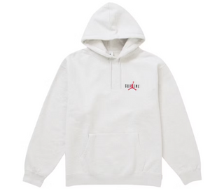 Supreme Jordan Hooded Sweatshirt (FW24) Ash Grey