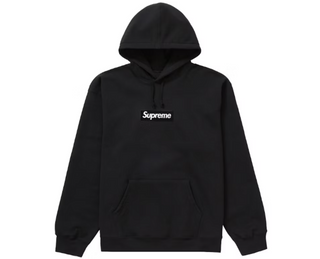 Supreme West Hollywood Box Logo Hooded Sweatshirt Black