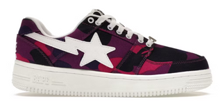 A Bathing Ape Bape Sta Low Color Camo Purple