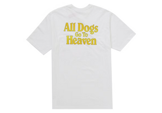 Supreme All Dogs Go To Heaven Tee White