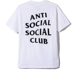 Anti Social Social Club Logo Tee 2 White