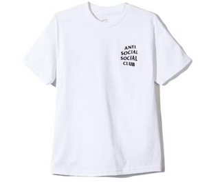 Anti Social Social Club Logo Tee 2 White