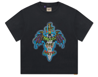 Gallery Dept. Live For Metal Tee Vintage Black