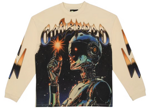 Godspeed Sputnik L/S Tee Bone
