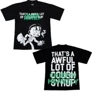 That's A Awful Lot Of Cough Syrup Chiefin Heavily Tee Black