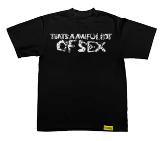 That's A Awful Lot Of Cough Syrup Sex Tee Black/White